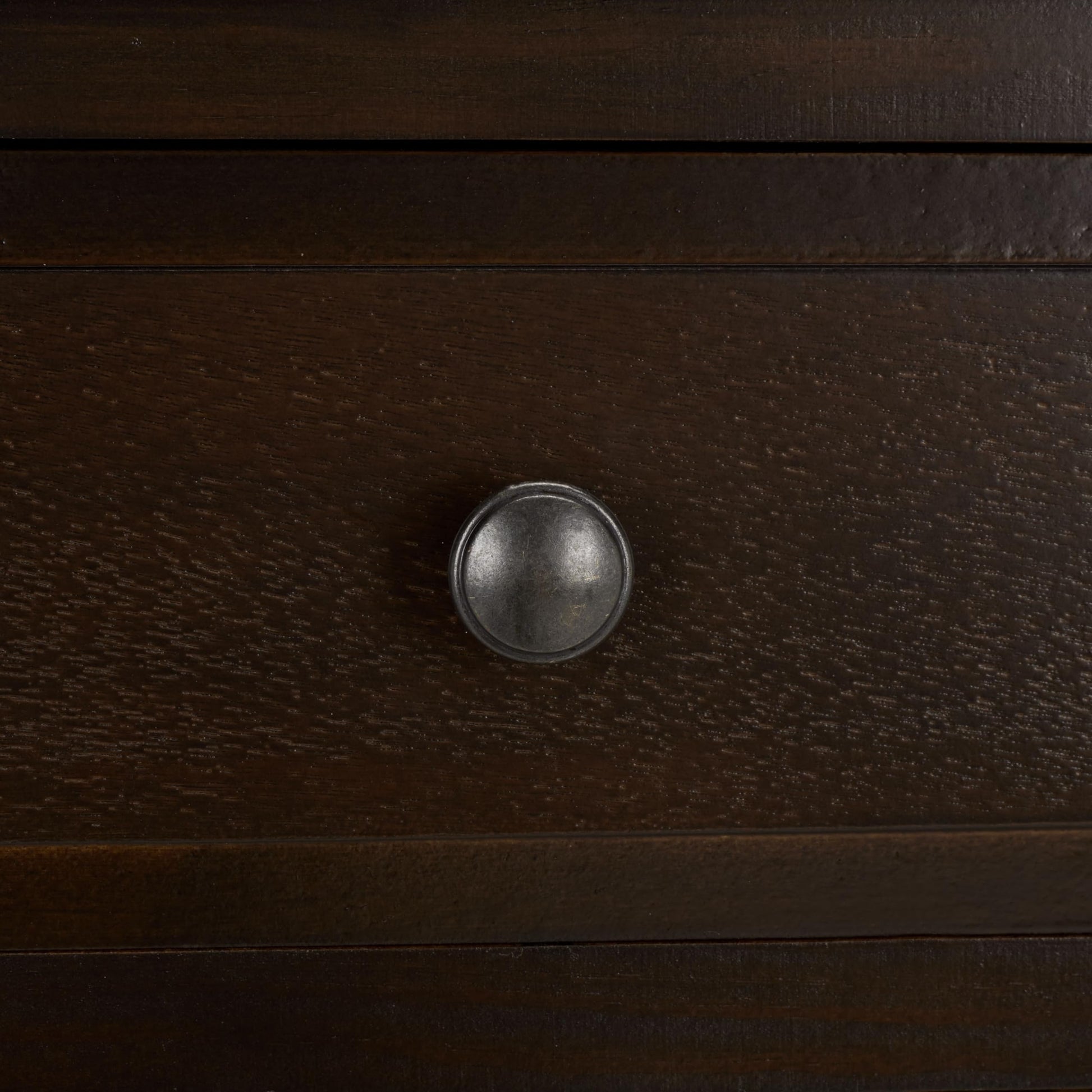 SAFAVIEH Furniture - Michaela 1-Drawer Storage Unit - Dark Chocolate - Solid Wood - Farmhouse