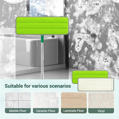 10Pcs Mop Replacement Pads,Compatible with Libman Rinse 'n Wring Mop Universal Mop Pads Mop Head