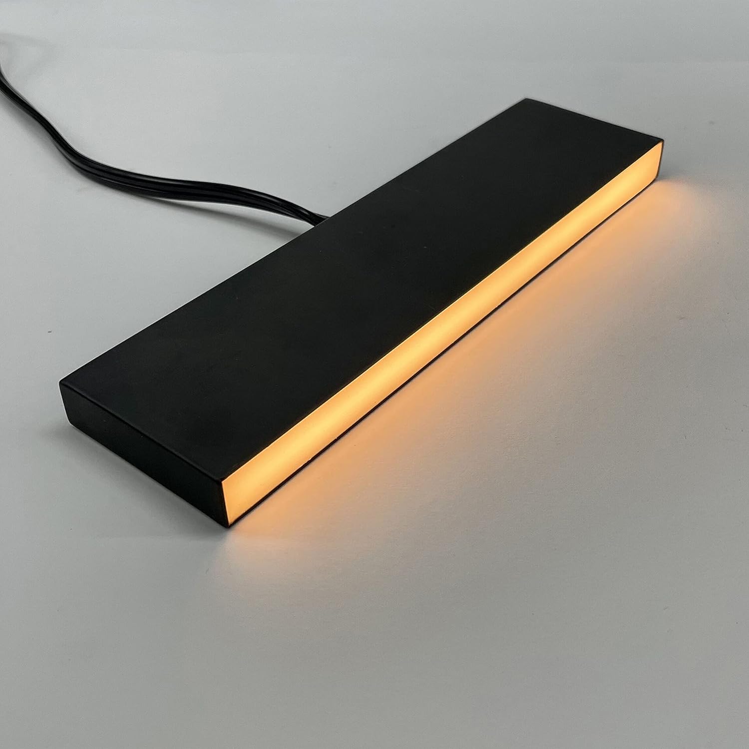 LUMENGY Paver Light Slim 0.5x8 Inch (0.55 x 7.87 inches) 2700K Warm White Glare-Free Steel Brick