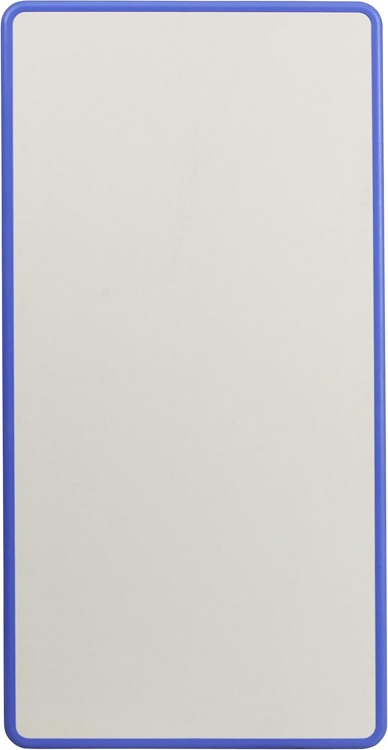 Flash Furniture Wren 23.625''W x 47.25''L Rectangular Blue Plastic Height Adjustable Activity