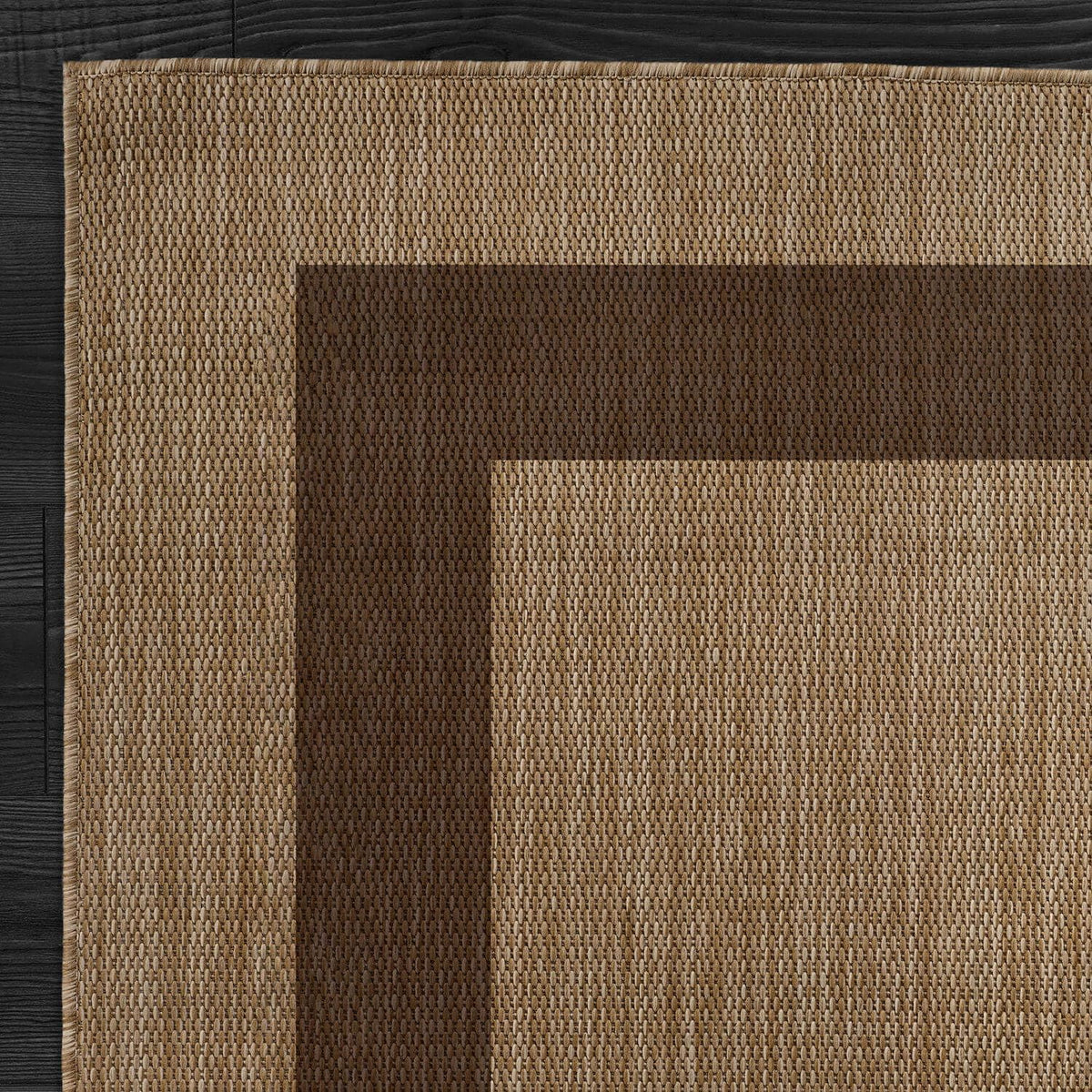 CAMILSON Outdoor Rug 8x10 - Modern Outside Rugs for Patios Porches Waterproof Durable Washable