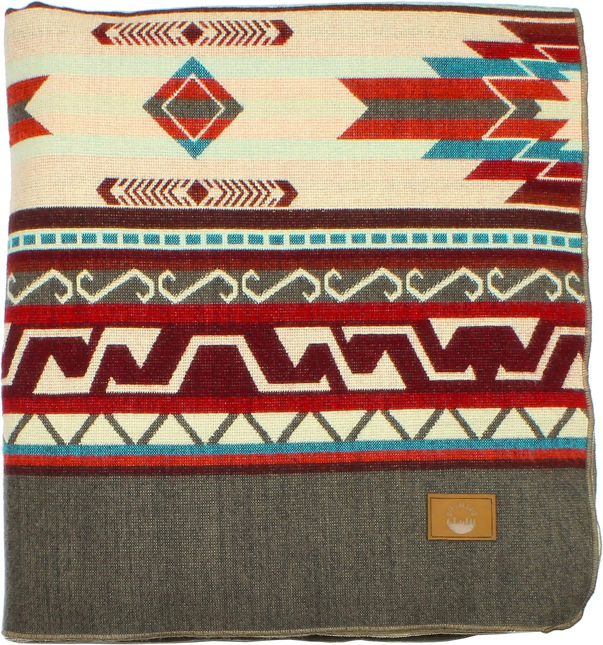 Inca Aztec Throw, Queen, King Blanket | Southwest Indian Navajo Boho Style | Native Cover for