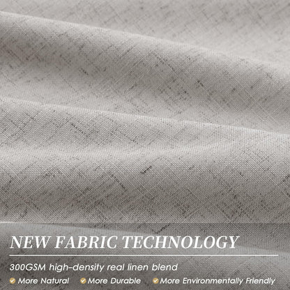 BOODII Full Blackout Curtains 90 Inches Long Room Darkening Curtain for Bedroom Sliding Door