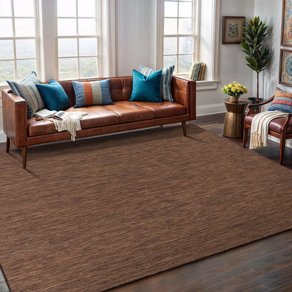 Washable Indoor Outdoor Rug 9x12 Weather Resistant Area Rugs Modern Solid for Porch Deck Balcony