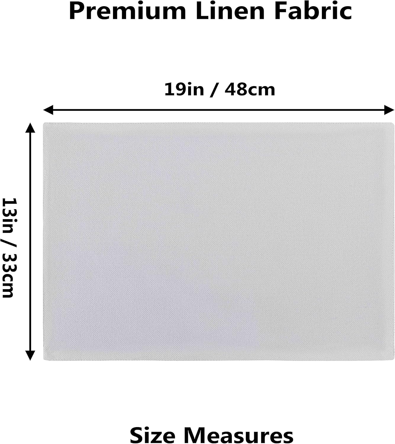 Home Brilliant White Placemats Set of 6 Heat Resistant Dining Table Place Mats for Kitchen Table