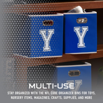 Franklin Sports NCAA Storage Bin - Cube Organizer - BYU