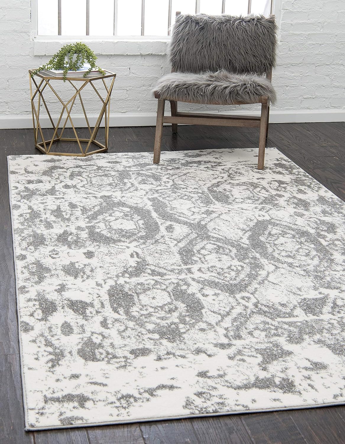 Unique Loom Rosso Collection Vintage, Geometric, Bohemian, Traditional, Distressed, Southwestern