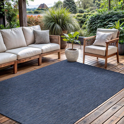 CAMILSON Outdoor Rug 5x7 Modern Area Rugs for Indoor and Outdoor Patios and Porches - Waterproof
