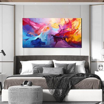 GUGIKA Abstract Wall Art for Living Room, Colorful Canvas Wall Decor for Bedroom, Picture Print
