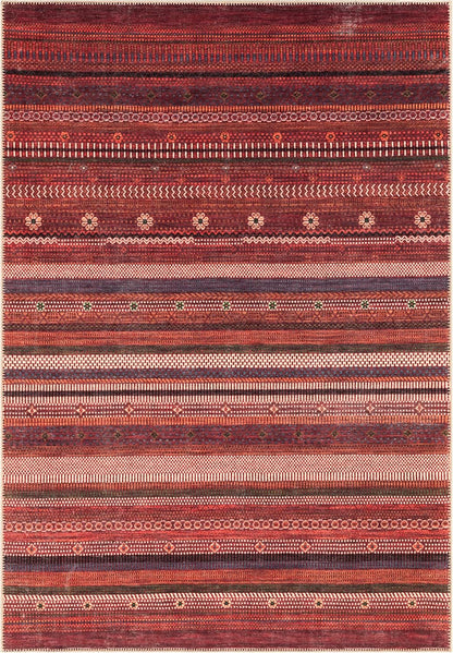Keen Home Design 10x14 Rug - Machine Washable Area Rug with Non-Slip Backing, Ideal for Living