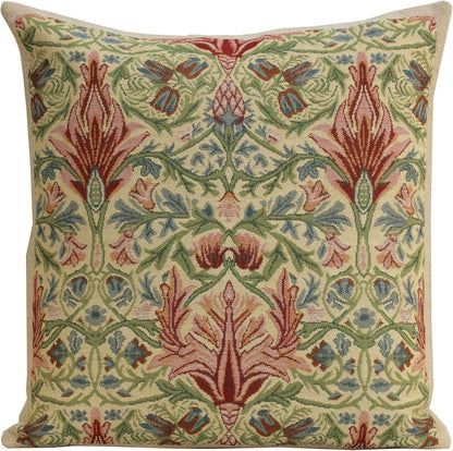Charlotte Home Furnishings Throw Pillow Covers 16x16 in, Yellow Snakeshead Decorative Couch Pillow