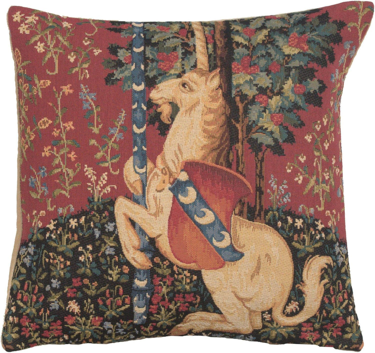 Charlotte Home Furnishings Decorative Pillow Covers for Couch 18X18 in Unicorn Throw Pillow Covers