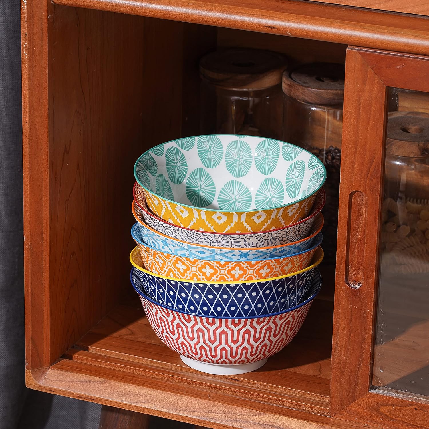 Selamica Porcelain Ice Cream Bowls Set of 6, Small Bowls, Ceramic bowls for Dessert, Ice Cream