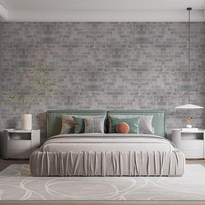 IZODEKOR 3D Wall Panels Brick Effect - Cladding, Stone Look, Styrofoam Facing for Living Room