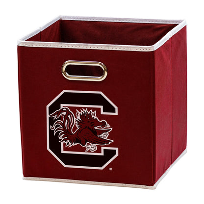 Franklin Sports NCAA Storage Bin - Cube Organizer - South Carolina