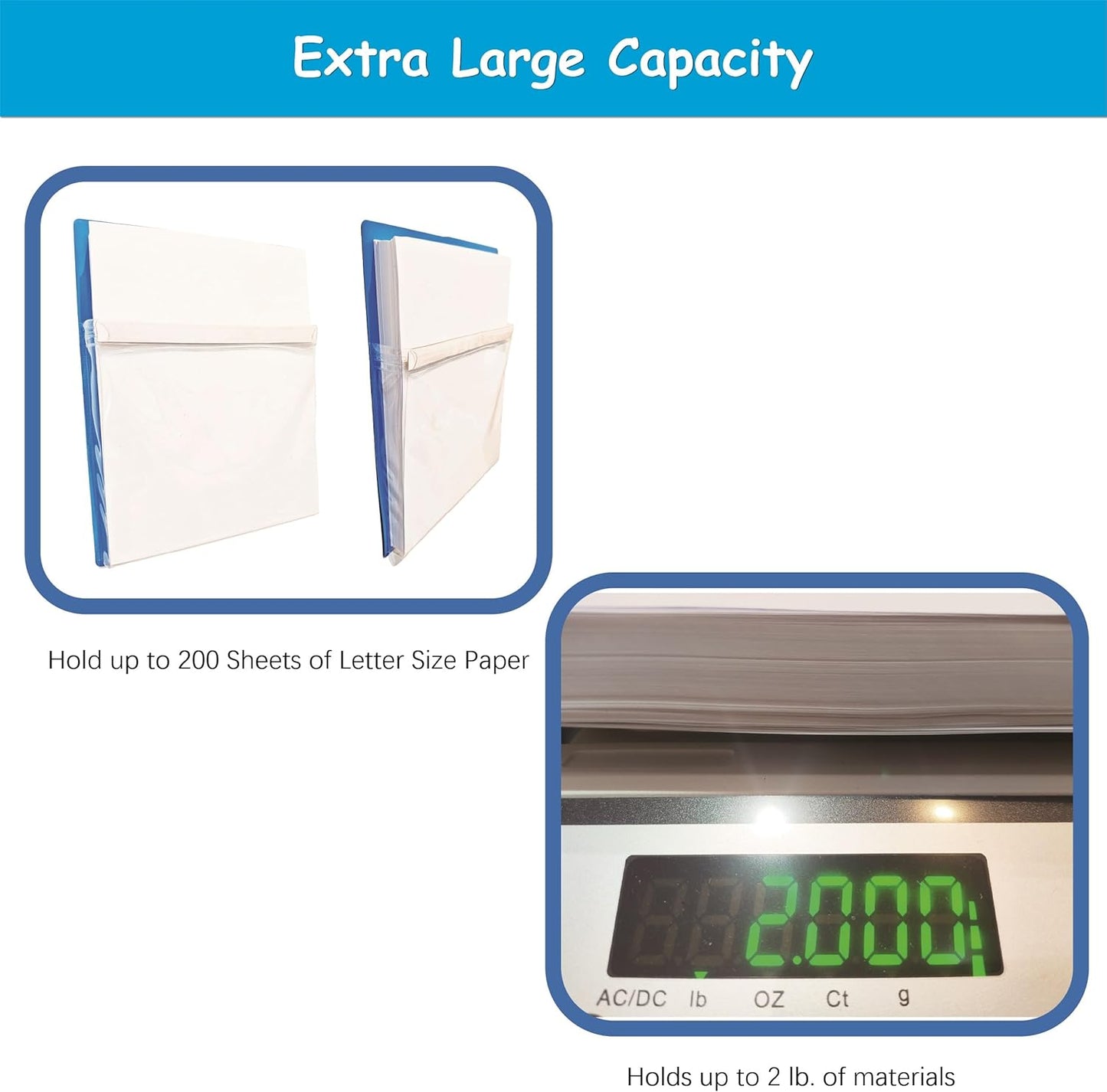 Magnetic Pocket 4 Pack – Self-Adhesive Magnetic Storage Pouch for Documents, Notes & Tools, Strong