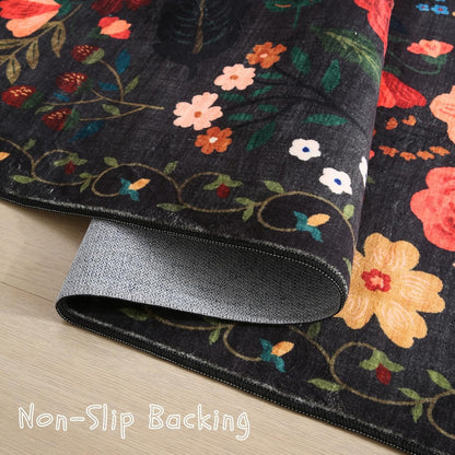 Runners for Hallways Kitchen Rug Non Slip 2'x 10' Long Washable Runner Rugs with Rubber Backing