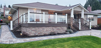 GenStone Faux Stacked Stone Panel 41" x 11.25" in Desert Sunrise Color for Do It Yourself Friendly
