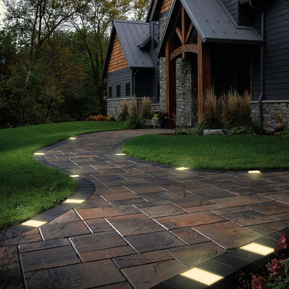 LUMENGY Paver Light 4×8 Inch (3.93 inch X 7.87 inch), 2700K Brick Lighting for Pavers, Driveway