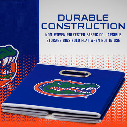 Franklin Sports NCAA Storage Bin - Cube Organizer - Florida