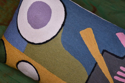 Lumbar Kandinsky Abstract Pillow Cover - Soul Modern Chair Pillowcase Abstract Couch Cushion