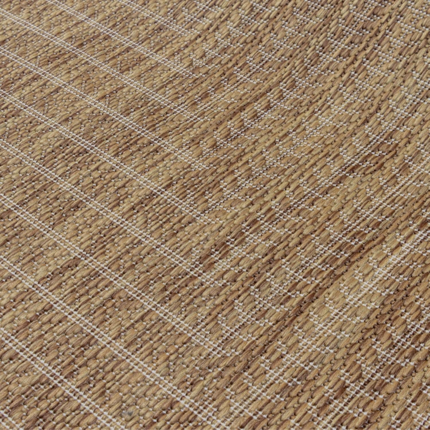Adiva Rugs Outdoor Indoor Area Rug, Weather Resistant, Easy to Clean, Stain Resistant Floor Mat for
