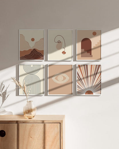 HAUS AND HUES 8x10 White Oak Wood Picture Frames Set of 25 - Premium Bulk Picture Frames 8x10