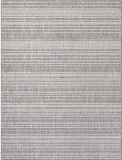 Stripe Outdoor Rug 9x12 Washable Outside Carpet for Indoor Patio Porch Waterproof Easy Cleaning Non
