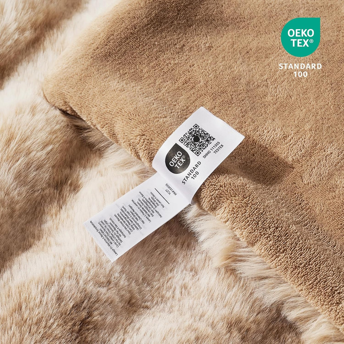 Cozy Bliss Faux Fur Throw Blanket for Couch, Fuzzy Soft Plush Thick Bubble Blanket for Sofa Bedroom