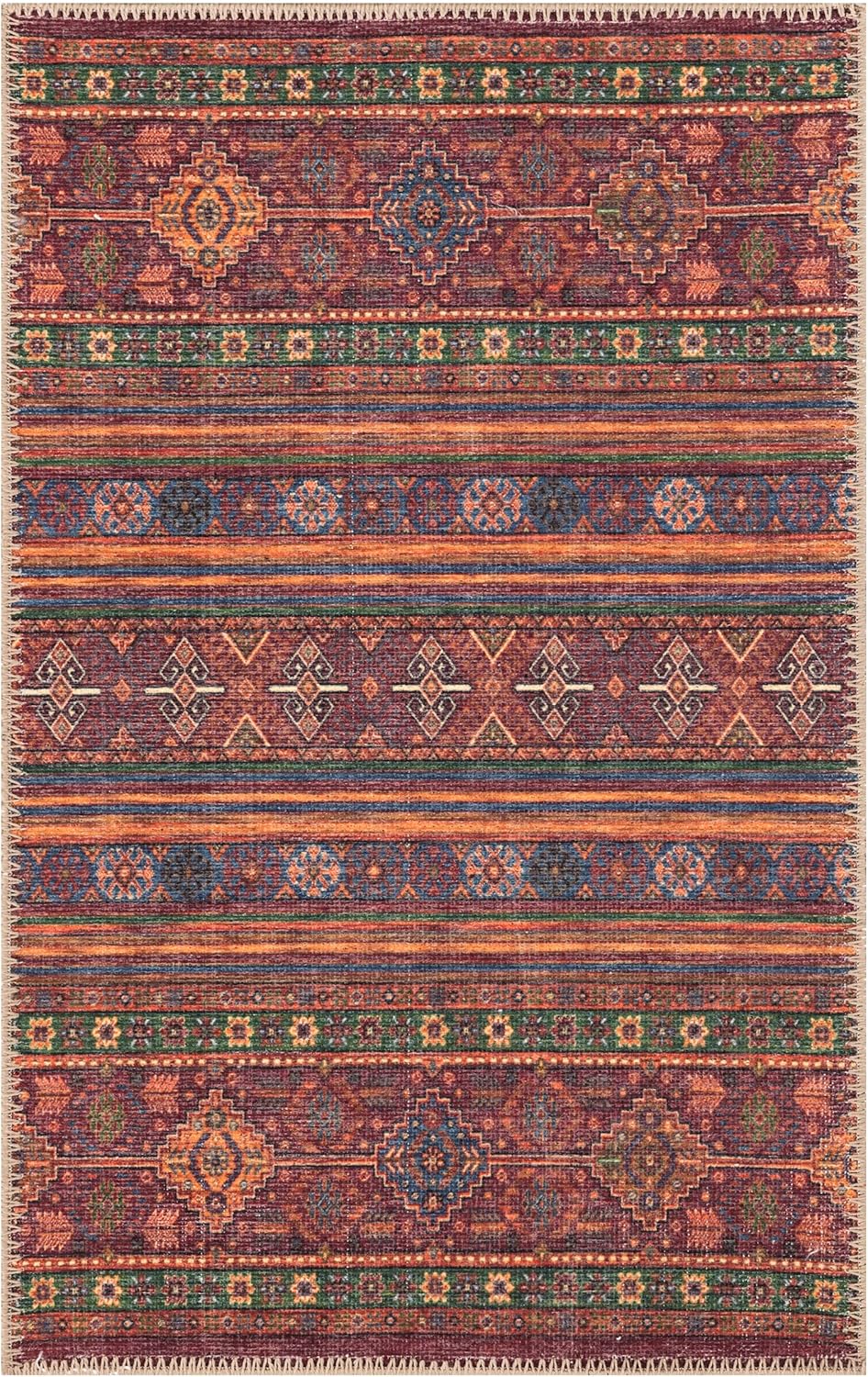 Keen Home Design 2x3 Rug - Machine Washable Entry Rug with Non-Slip Backing, Ideal for Enteryway