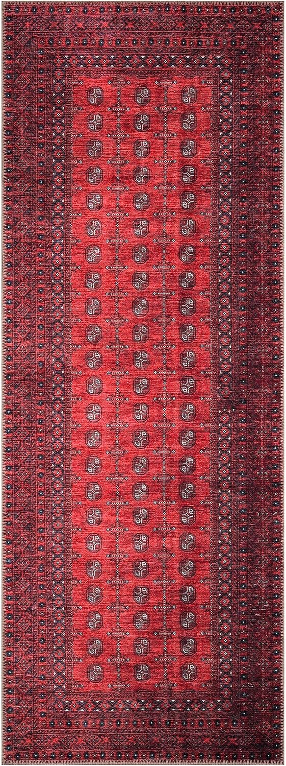 Keen Home Design 2x10 Rug - Machine Washable Runner Rug with Non-Slip Backing, Ideal for Hallway