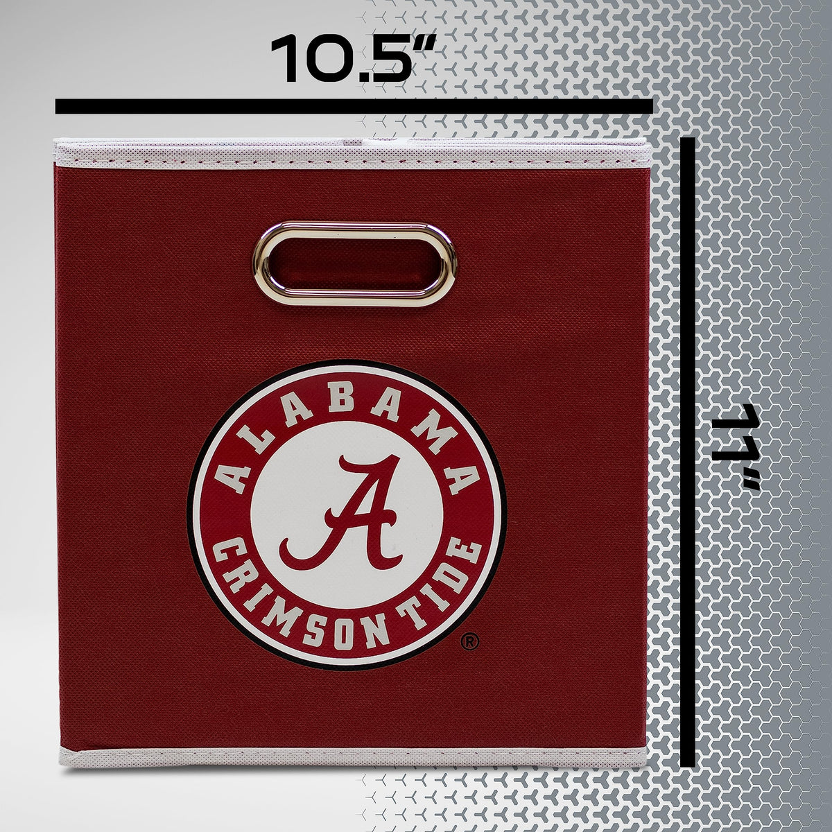 Franklin Sports NCAA Storage Bin - Cube Organizer - Alabama