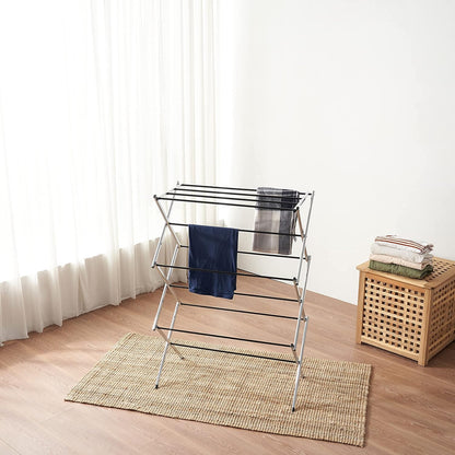 Displays By Jack Portable Collapsible Clothing Dryer Rack, Foldable Drying Rack for Clothes