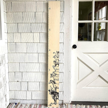 Wooden Growth Chart – Kids Height Chart, Wall Measurement for Kids, Height Chart for Wall, Growth