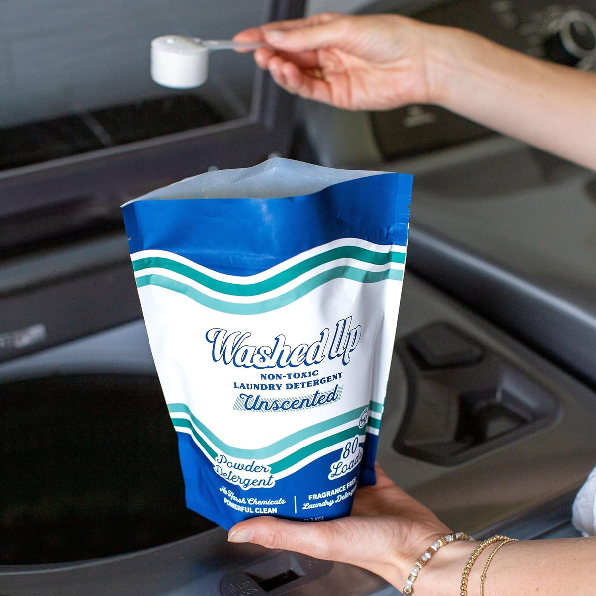 Unscented Laundry Detergent Powder | Fragrance-Free | Safe for Sensitive Groups | Powerful Clean |