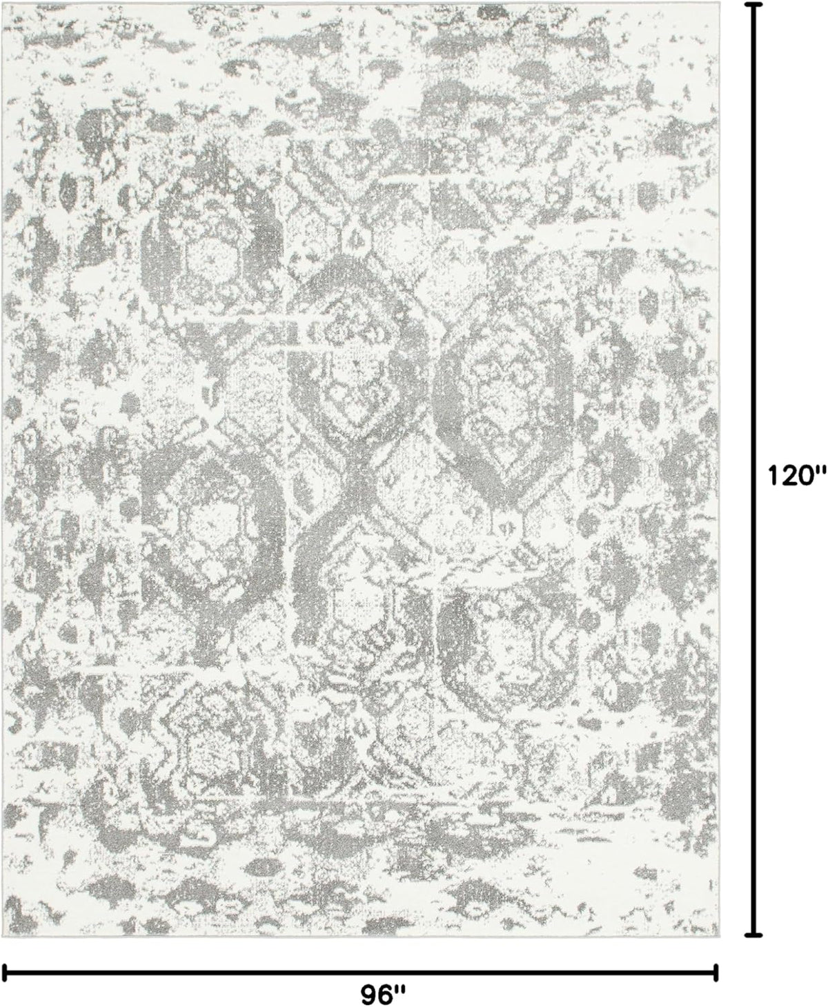 Unique Loom Rosso Collection Vintage, Geometric, Bohemian, Traditional, Distressed, Southwestern