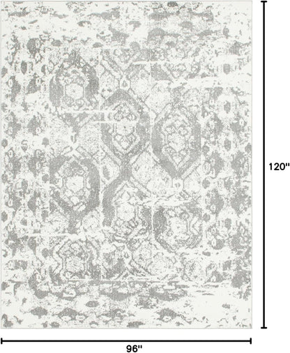 Unique Loom Rosso Collection Vintage, Geometric, Bohemian, Traditional, Distressed, Southwestern