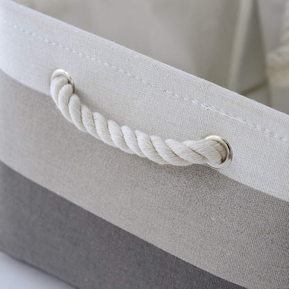 Large Storage Baskets for Shelves, Fabric Baskets for Organizing, Collapsible Storage Bins for