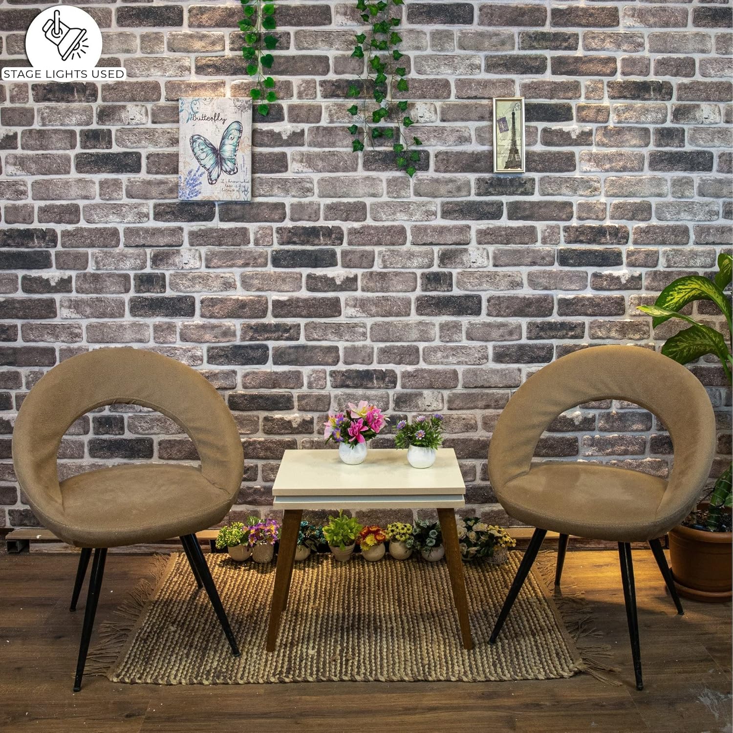 Dundee Deco 3D Wall Panels Faux Brick - Cladding Grey Black Stone Look Wall Paneling, Styrofoam