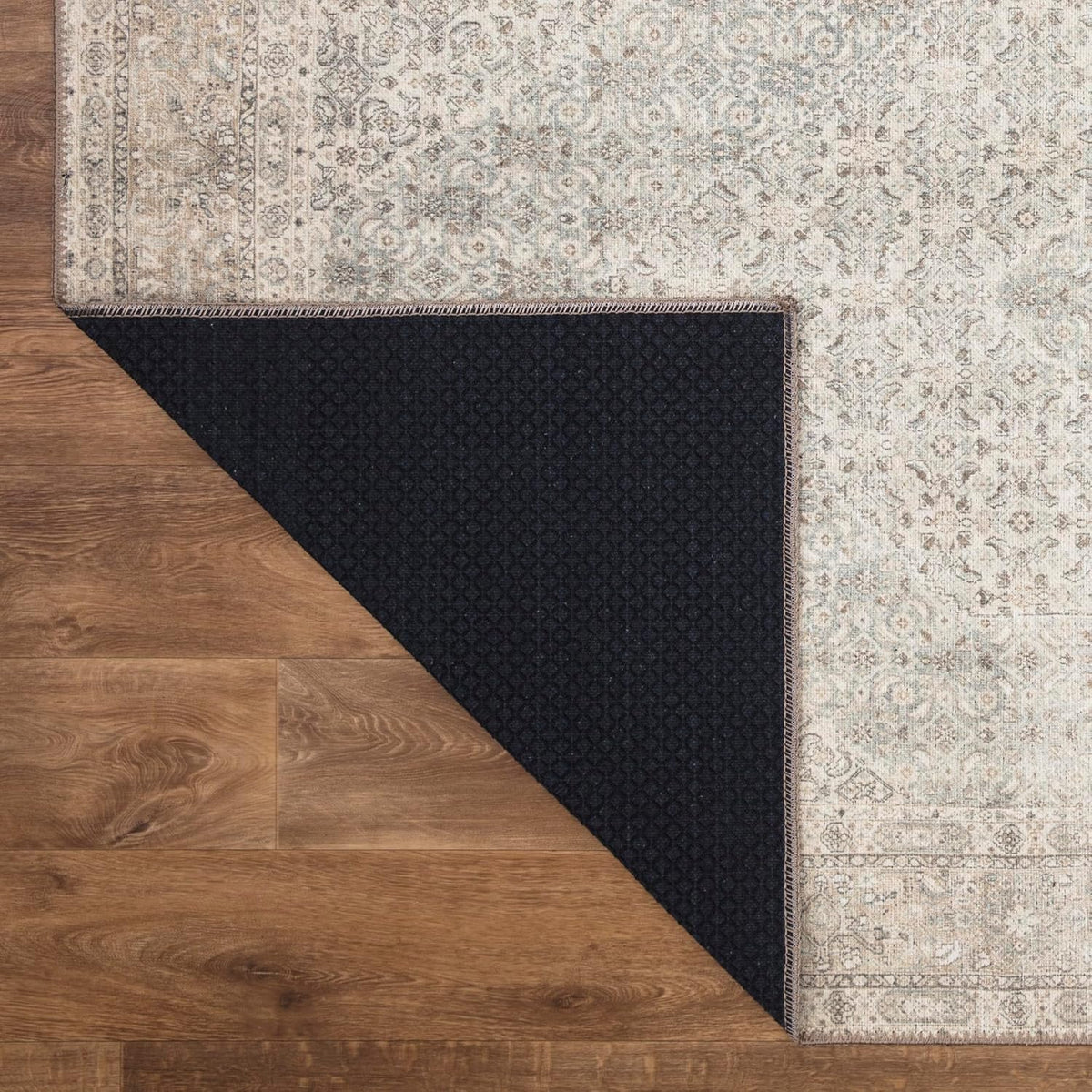 Keen Home Design 5x7 Rug - Machine Washable Area Rug with Non-Slip Backing, Ideal for Living Room
