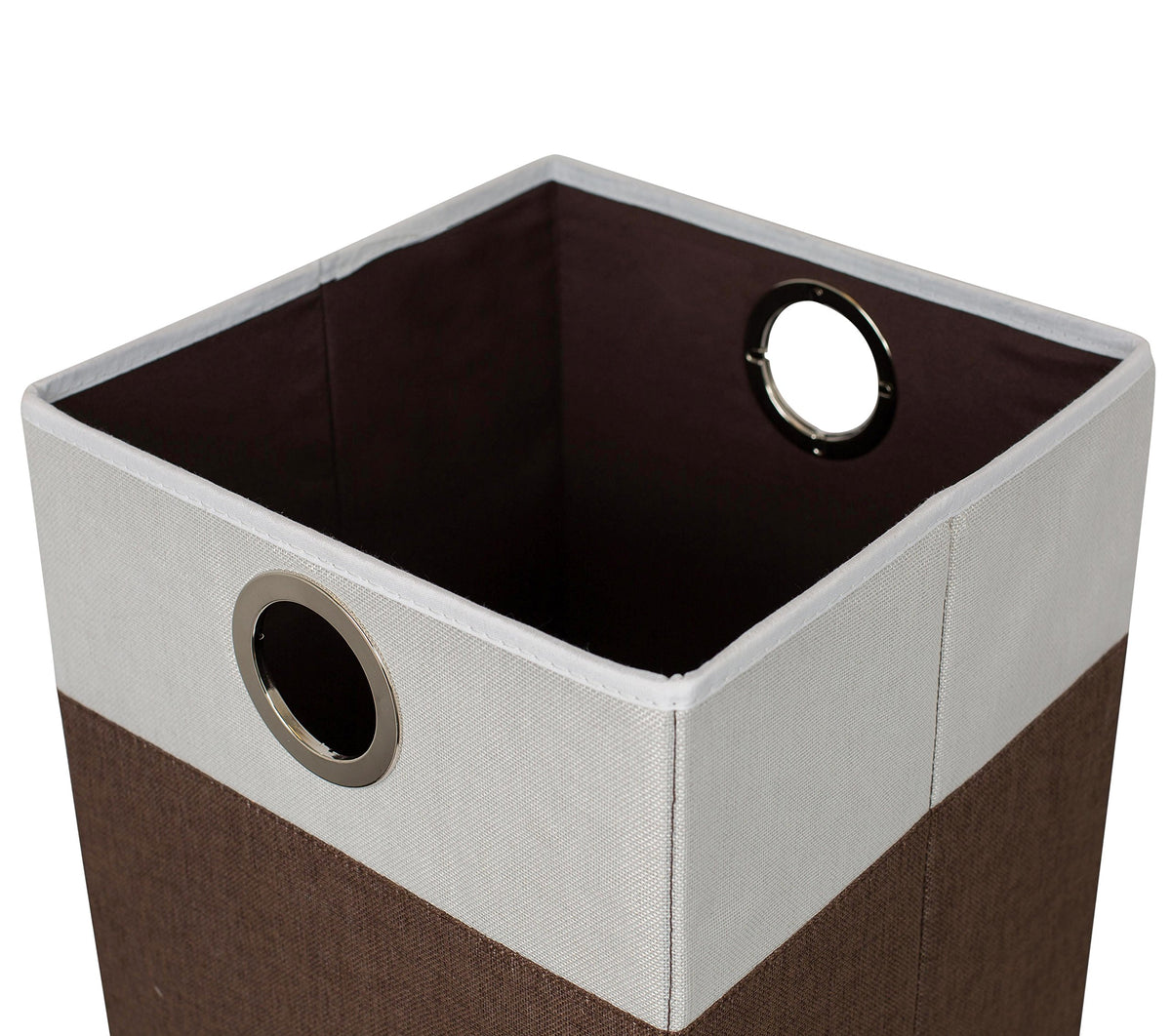 BIRDROCK HOME Folding Cloth Laundry Hamper with Handles - Dirty Clothes Sorter - Easy Storage