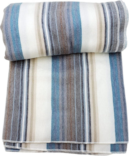 Alpaca Wool Throw Blanket | Super Soft, Lightweight, Breathable and Hypoallergenic | Non-Itchy or