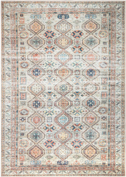 Keen Home Design 10x14 Rug - Machine Washable Area Rug with Non-Slip Backing, Ideal for Living