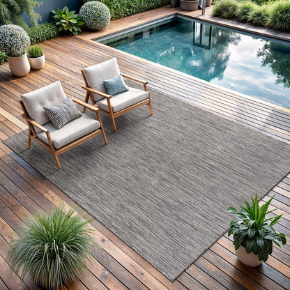CAMILSON Outdoor Rug 5x7 Modern Area Rugs for Indoor and Outdoor Patios and Porches - Waterproof
