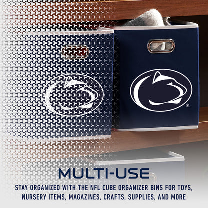 Franklin Sports NCAA Storage Bin - Cube Organizer - Penn State