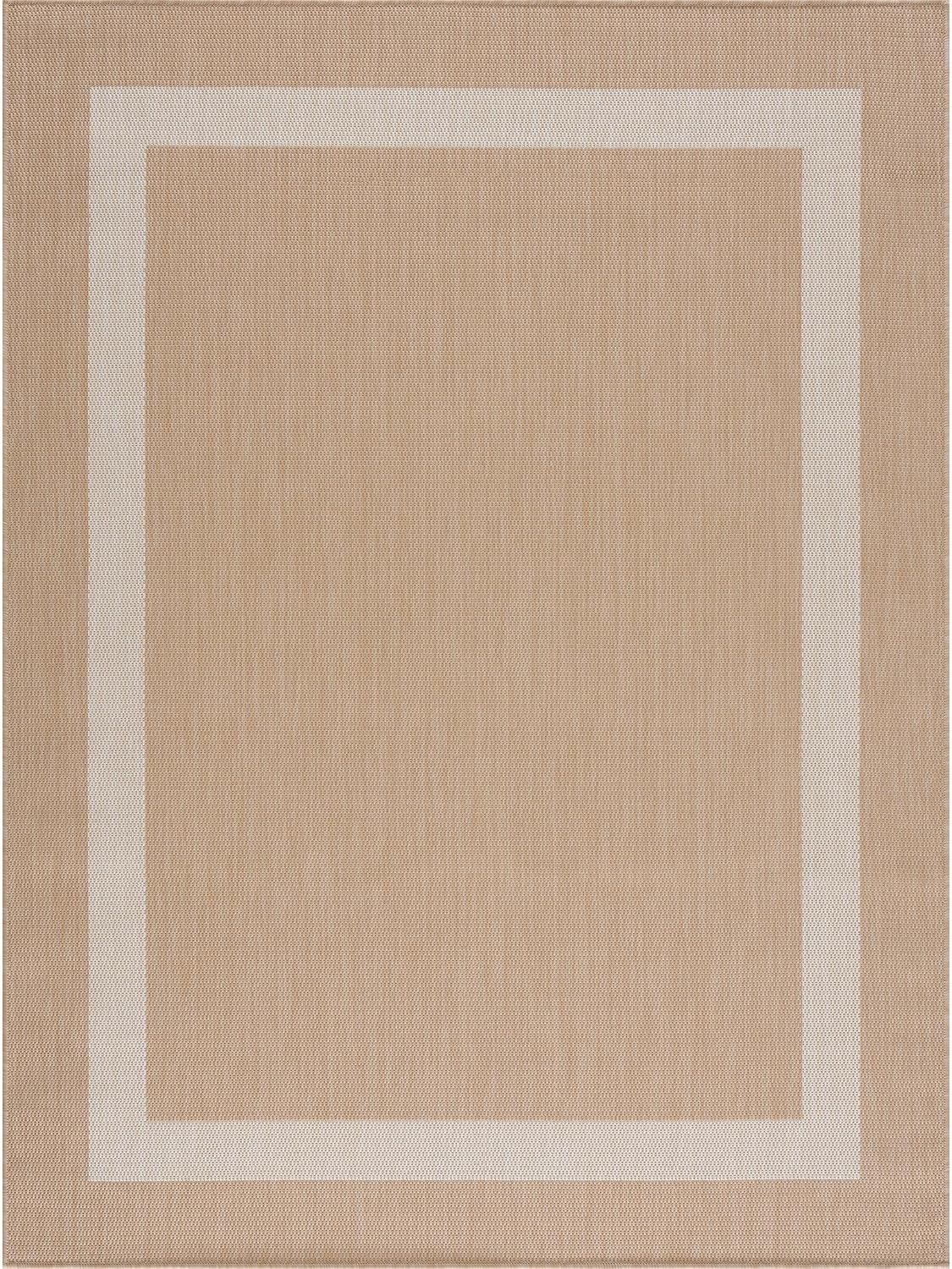 CAMILSON Outdoor Rug 6x9, Modern Outside Rugs for Patios Porches Waterproof Durable Washable