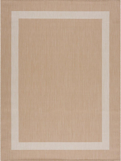 CAMILSON Outdoor Rug 6x9, Modern Outside Rugs for Patios Porches Waterproof Durable Washable