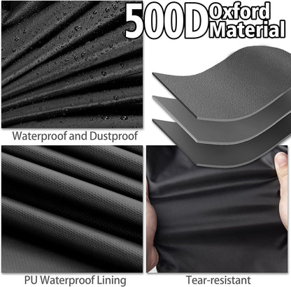 Kingling Outdoor Table Cover 42 Inch, Waterproof Prep Table Covers Bar Table Protection Cover for