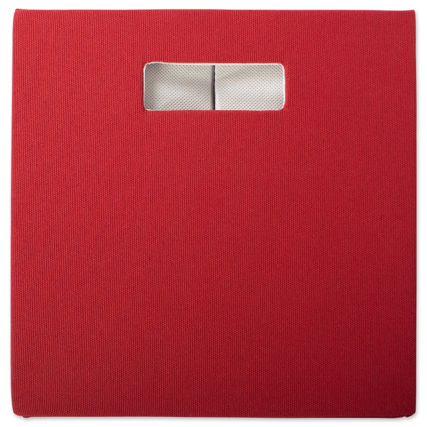 DII Fabric Storage Cube Organizer Bin 11x11x11 Foldable, Rust