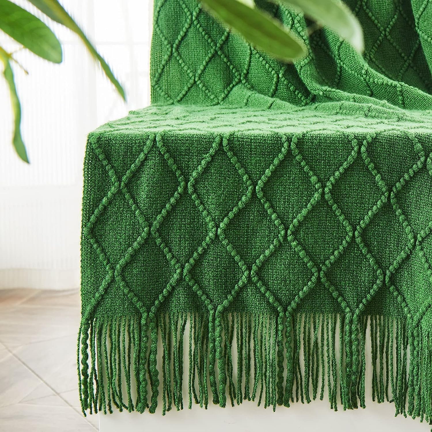 inhand Green Christmas Throw Blanket for Couch and Bed, Birthday Gifts for Women Teen Girl Friend